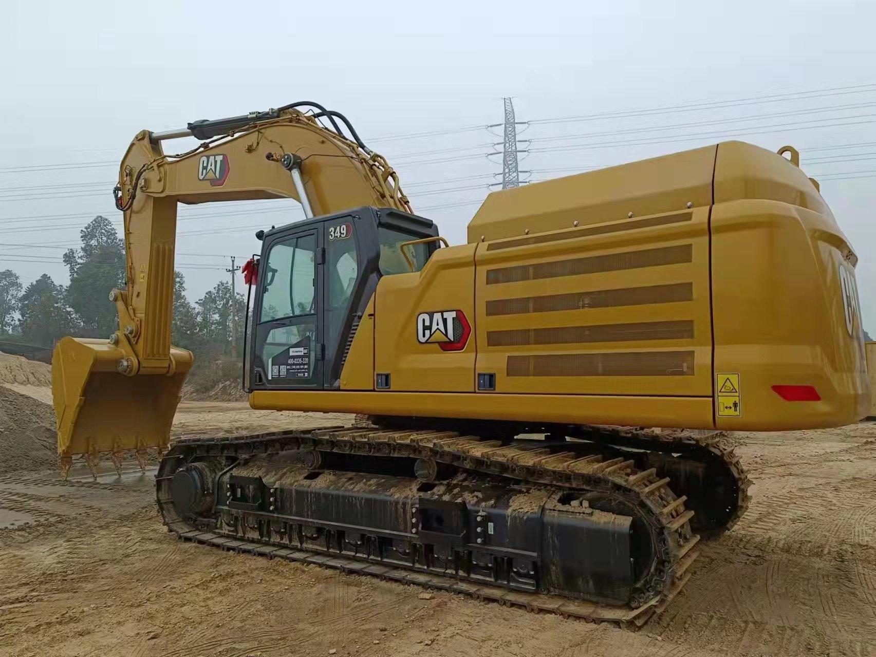Excavadora CAT 349 de próxima generación, año 2024, en venta | Excavadora pesada de 49 toneladas | Motor CAT C13 | Bajas horas de uso | Lista para trabajar