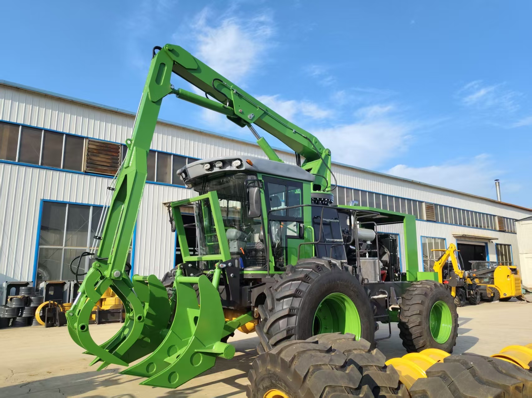 Cargador de caña de azúcar YUYAN YM6700 | Cargador de caña de alta resistencia | Motor Cummins opcional
