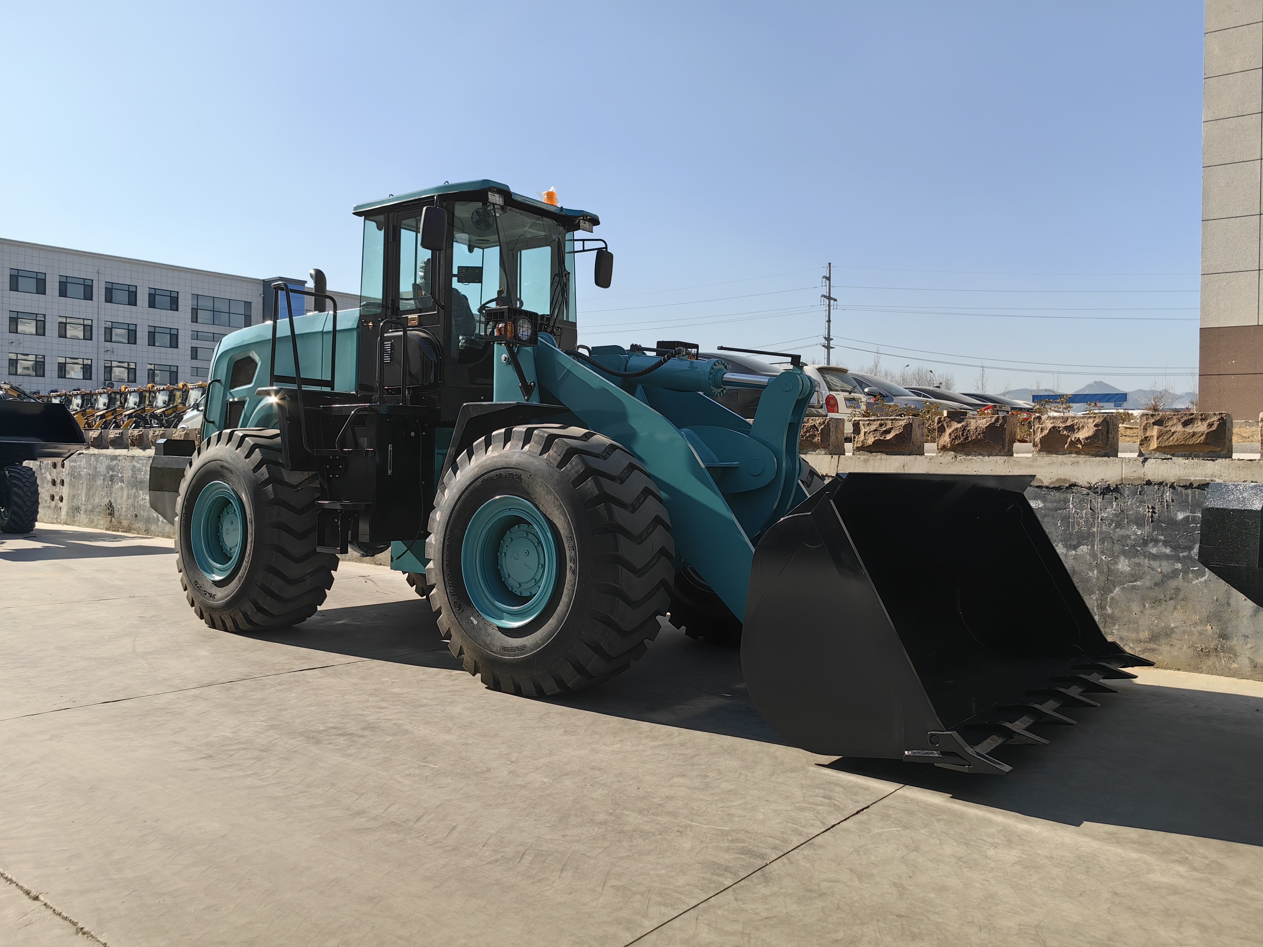 Cargadora de ruedas YUYAN 956G en venta | Cargadora de ruedas de 5 toneladas | Cargadora frontal nueva