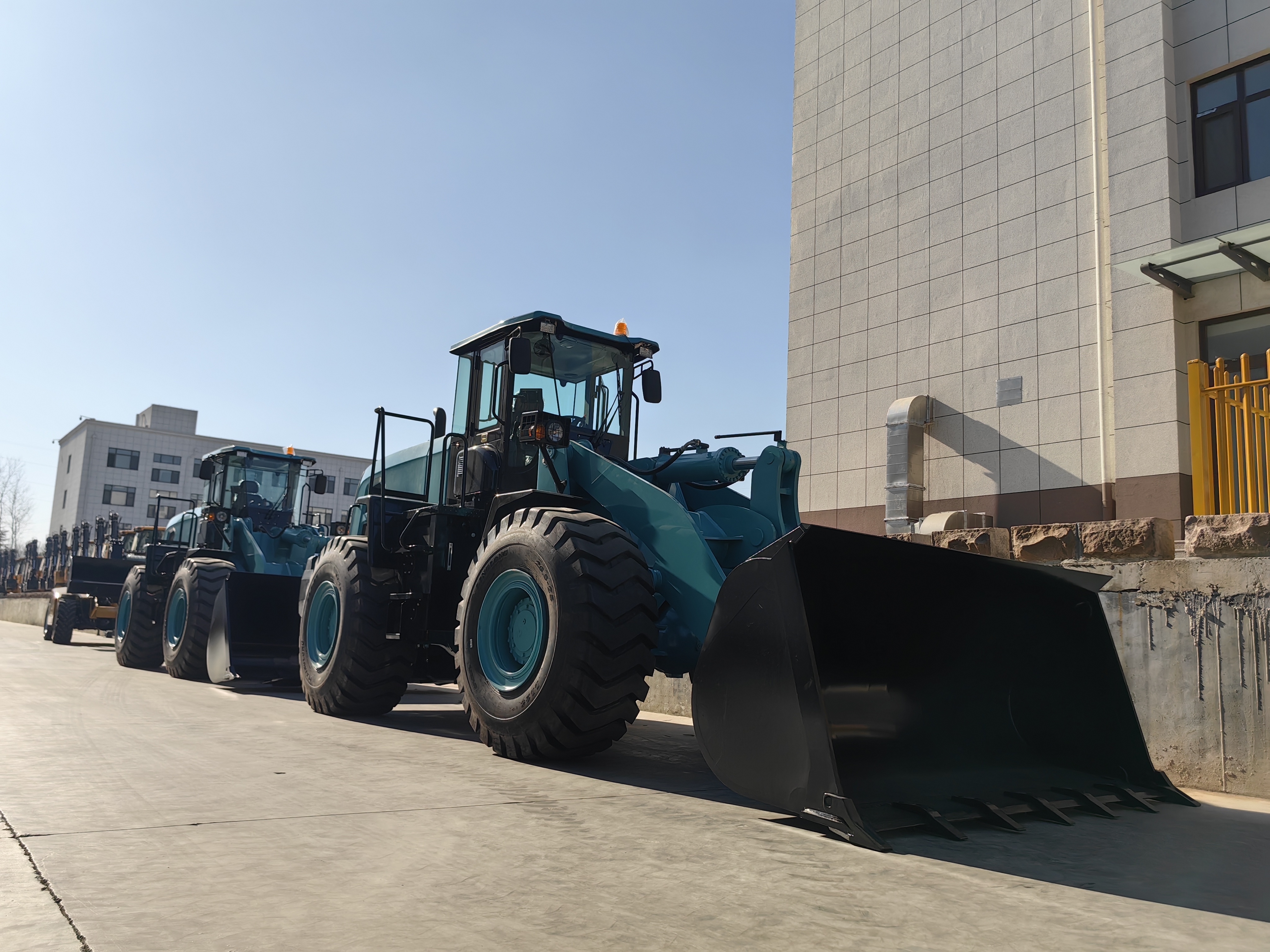 Cargadora de ruedas YUYAN 956G en venta | Cargadora de ruedas de 5 toneladas | Cargadora frontal nueva