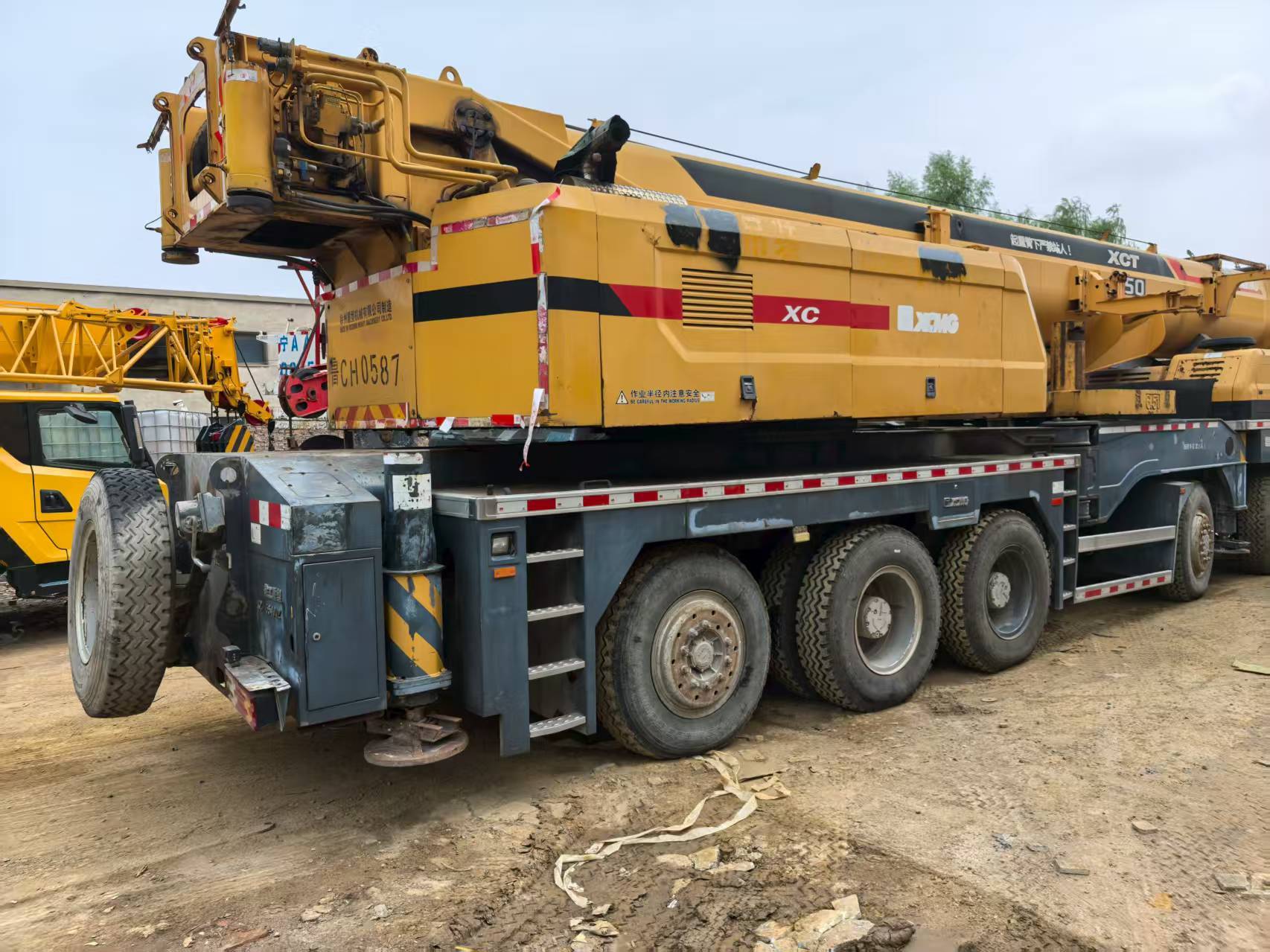 Grúa camión XCMG de 100 toneladas usada en venta | Potente capacidad de elevación | QY100K / XCT100 | En excelente estado