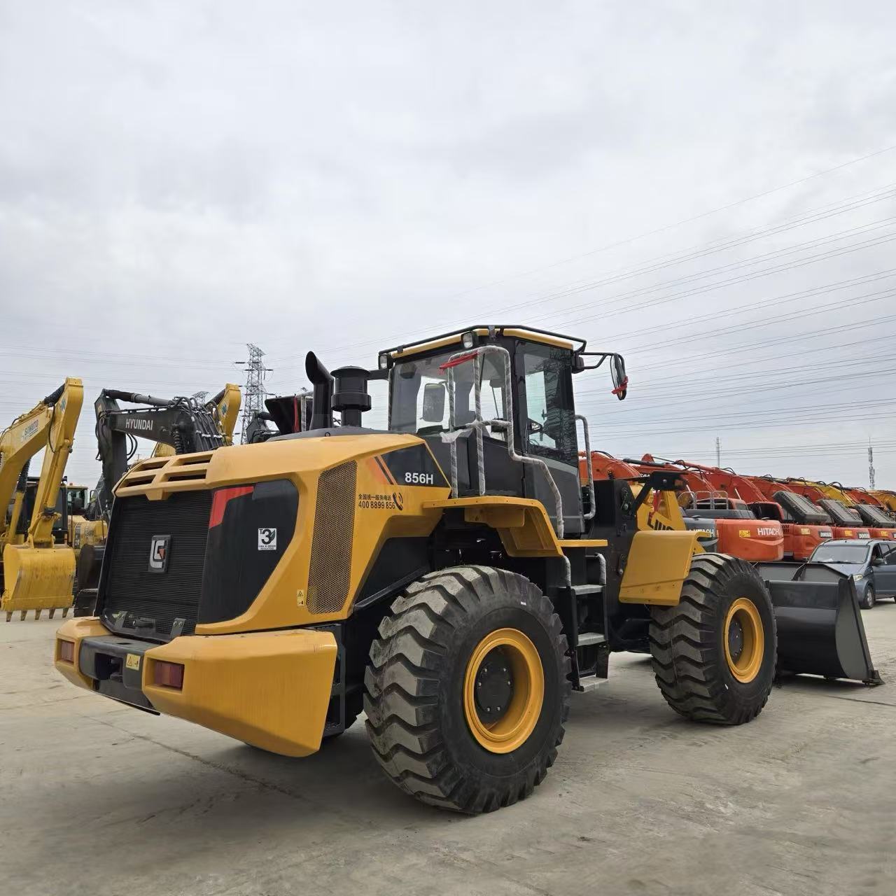 Cargadora de ruedas Liugong 856H usada en venta | Cargadora de 5 toneladas | Potente motor Cummins/Weichai | En excelente estado