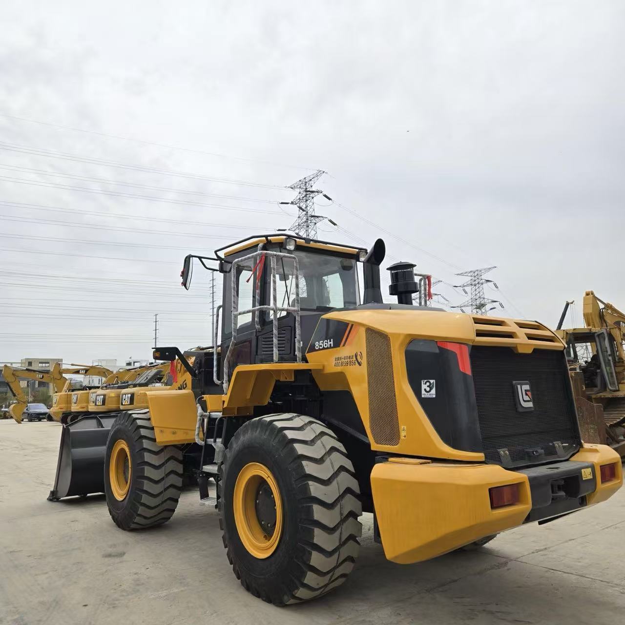 Cargadora de ruedas Liugong 856H usada en venta | Cargadora de 5 toneladas | Potente motor Cummins/Weichai | En excelente estado